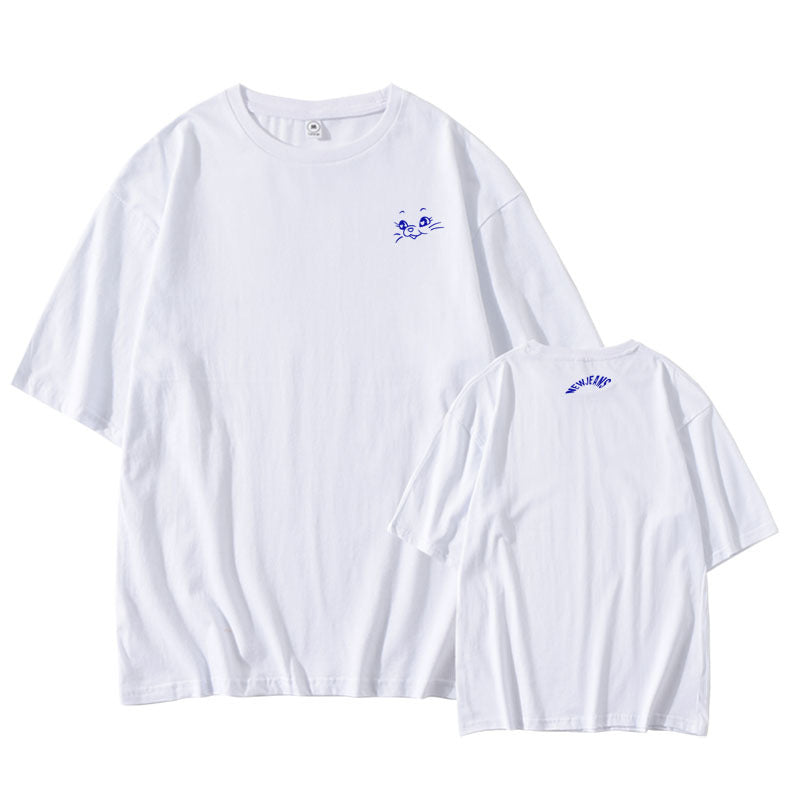 Bunny Print Short Sleeve T-shirt