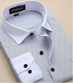 Customized shirt shirt customized clothing factory processing white-collar occupation shirt men's long sleeve shirt embroidered LOGO