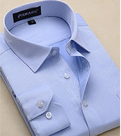 Customized shirt shirt customized clothing factory processing white-collar occupation shirt men's long sleeve shirt embroidered LOGO