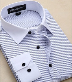 Customized shirt shirt customized clothing factory processing white-collar occupation shirt men's long sleeve shirt embroidered LOGO