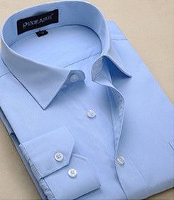 Customized shirt shirt customized clothing factory processing white-collar occupation shirt men's long sleeve shirt embroidered LOGO