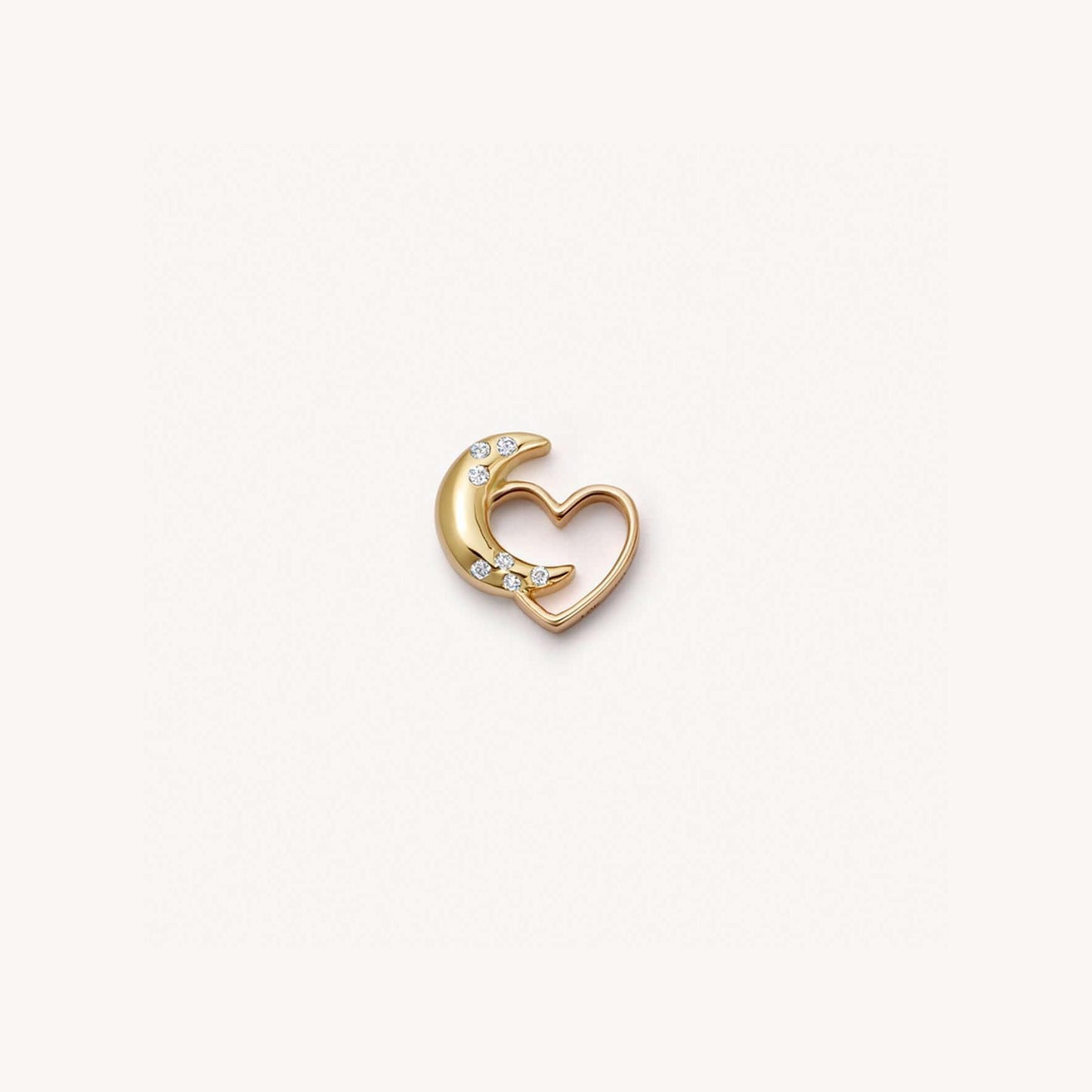 Ins Style Small Pendant Loving Heart Zircon Glass Box Necklace