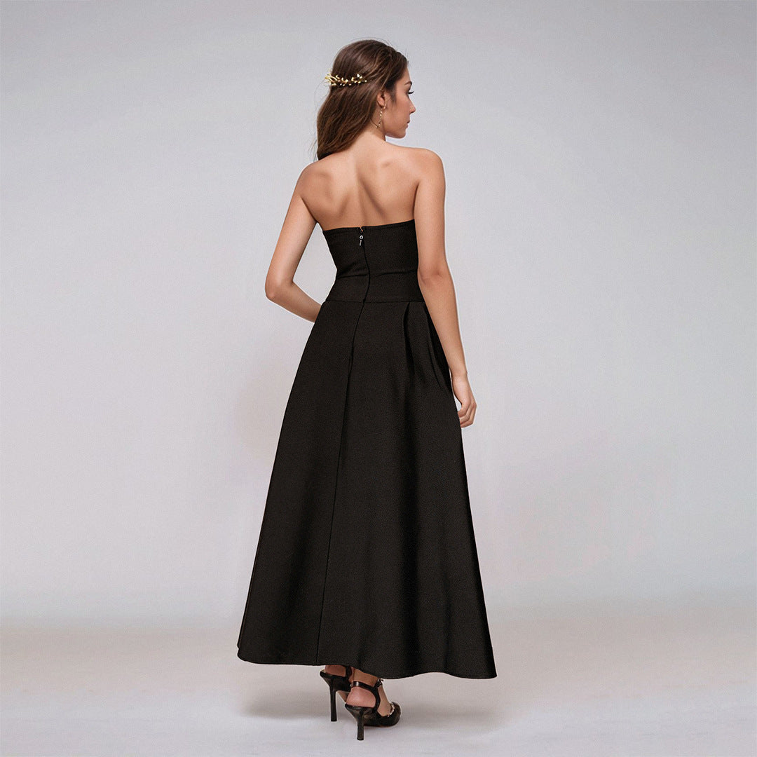 Elegant Rhinestone Bandage Dress