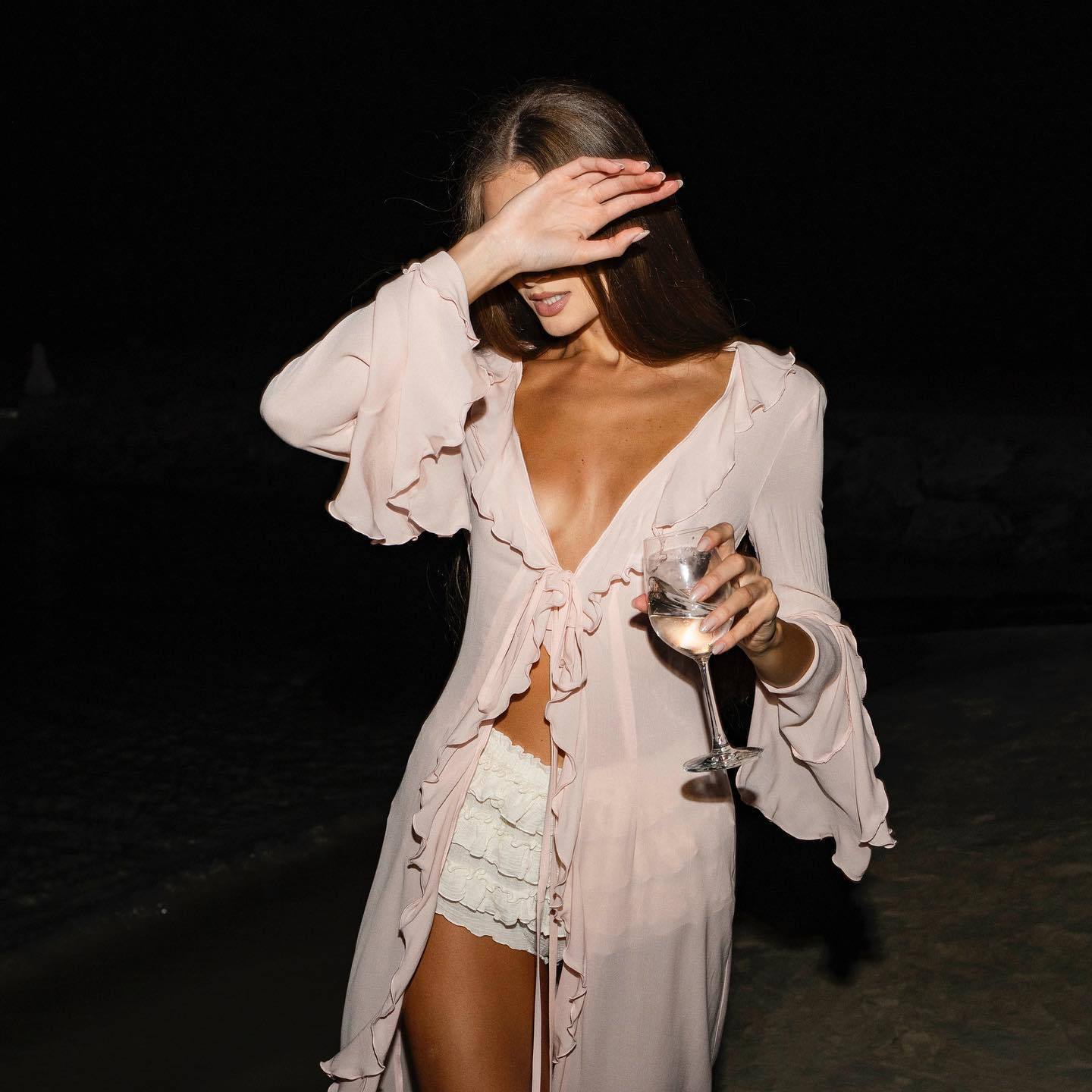 European And American Bikini Sun Shield Hanfu Long Robe