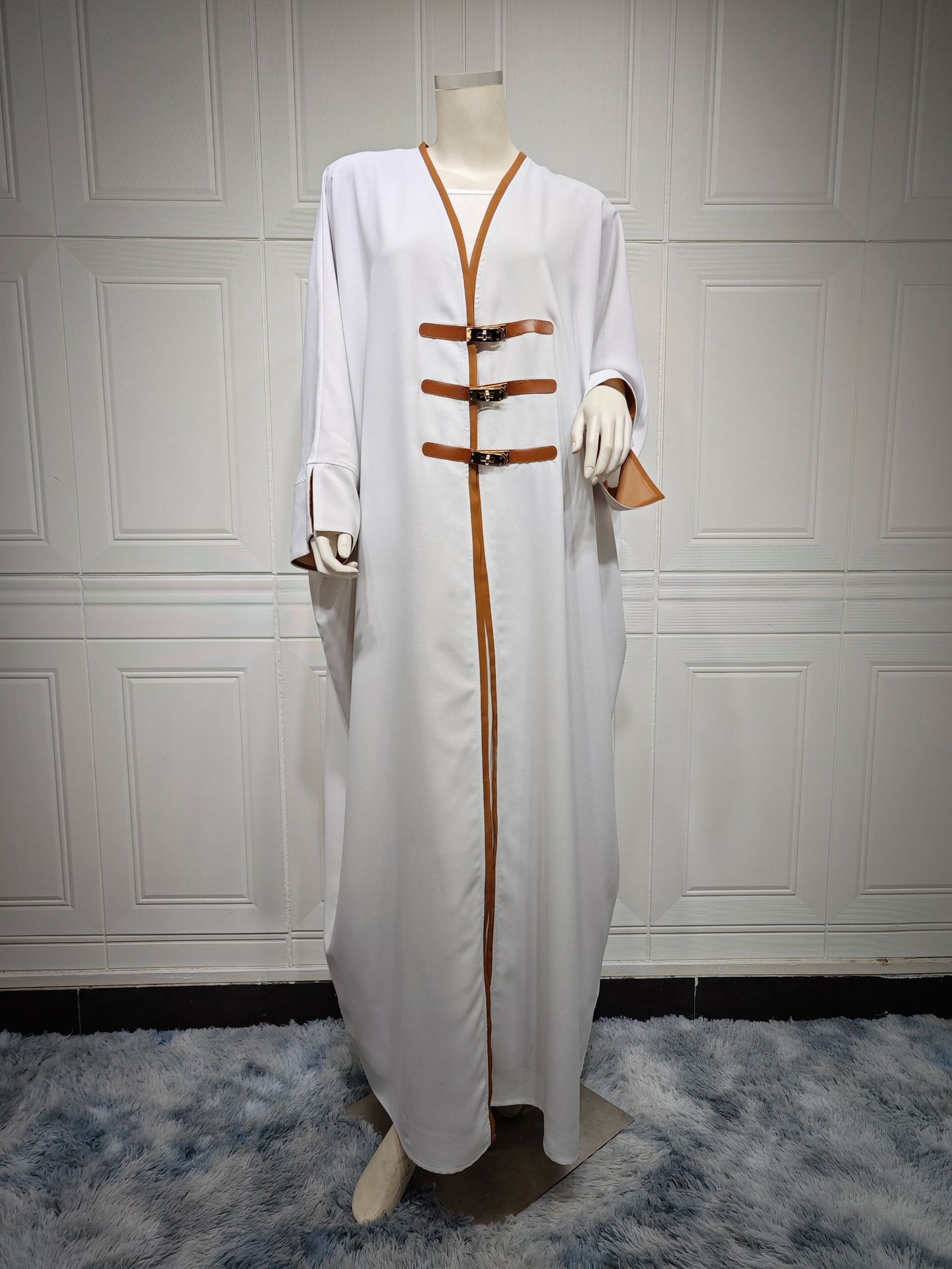 Women's Fashion Colorblock Robe Outer Cardigan