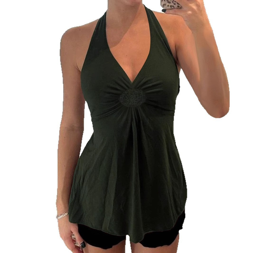 Waist-tight Temperament Slim Fit Versatile Top