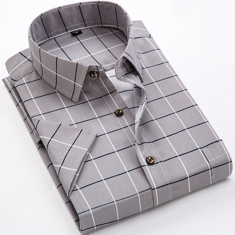 Printed Youth Half-sleeved Thin Shirt