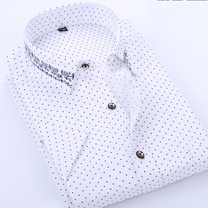 Printed Youth Half-sleeved Thin Shirt
