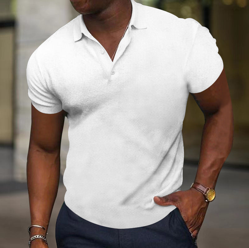 Sports Fitness T-shirt Summer Slim Fit Multi-color Short Sleeve Men's Casual