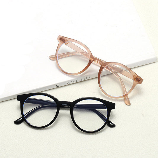 New Anti-blue Female Round Glasses Frame