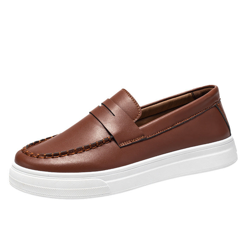 British Style Fashion Casual Leather Shoes