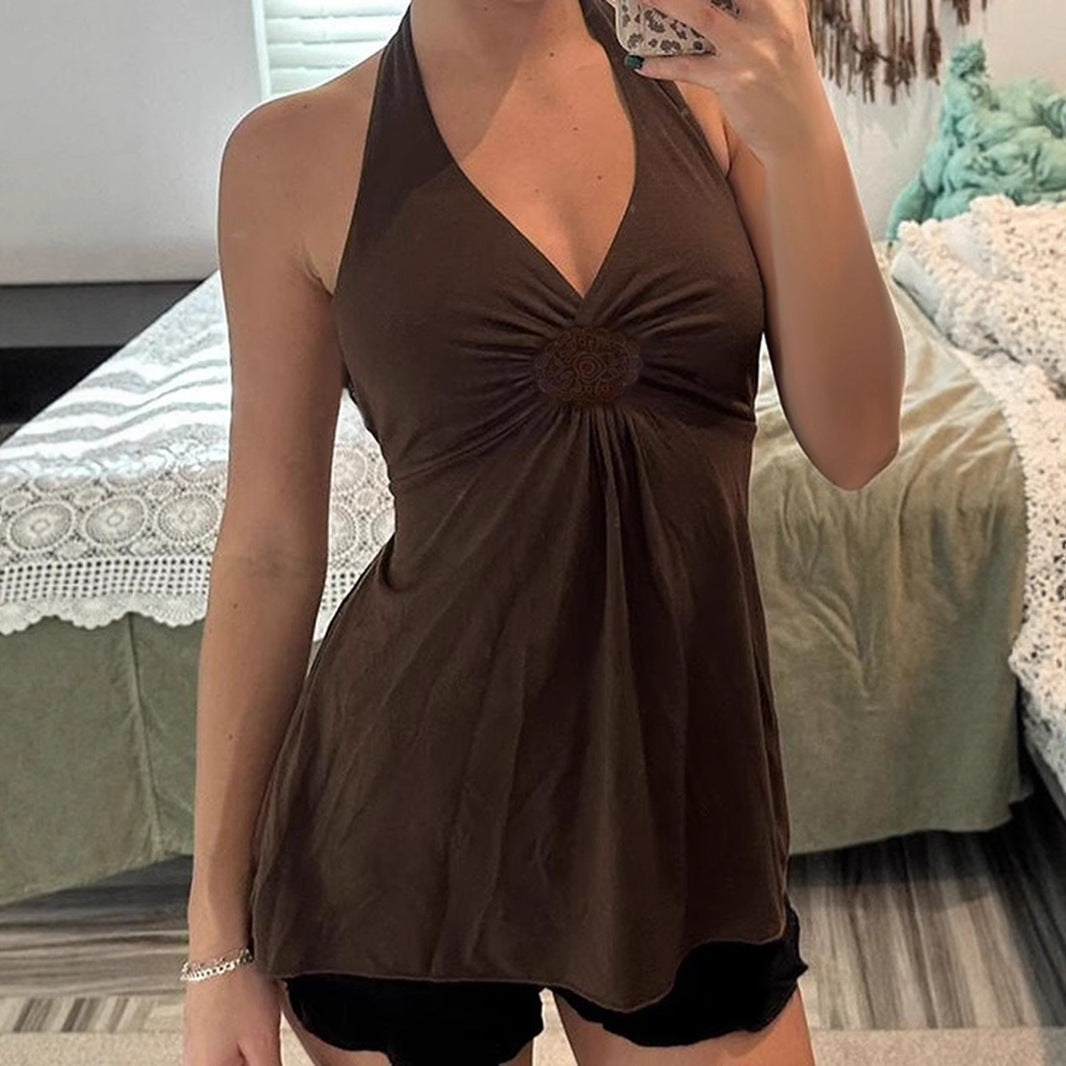 Waist-tight Temperament Slim Fit Versatile Top