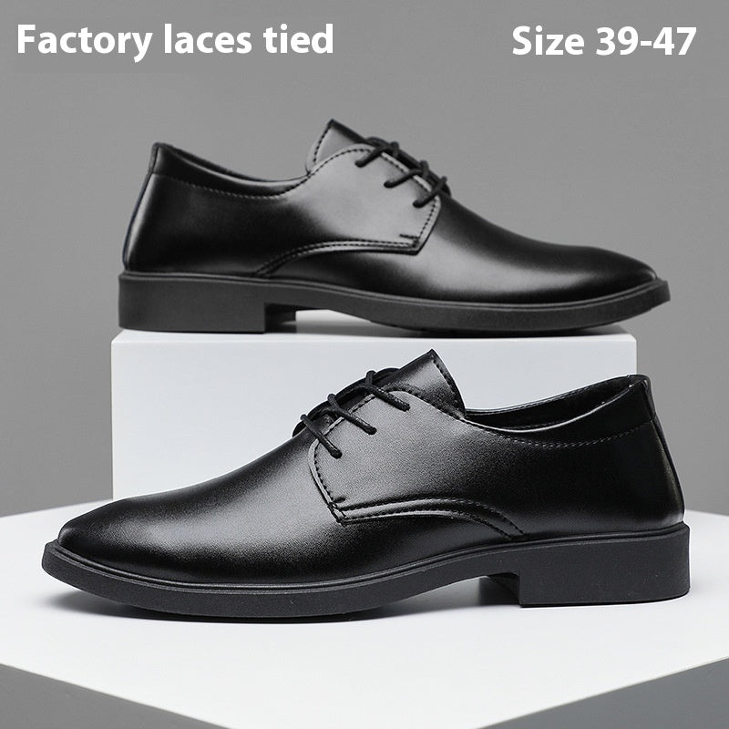 Plus Size Formal Leather Shoes Men's Shoes Pumps
