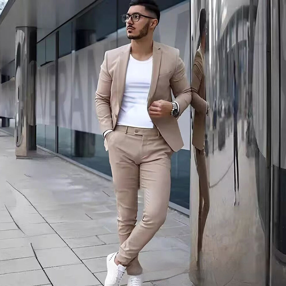 Personalized Business Casual Men's Suit