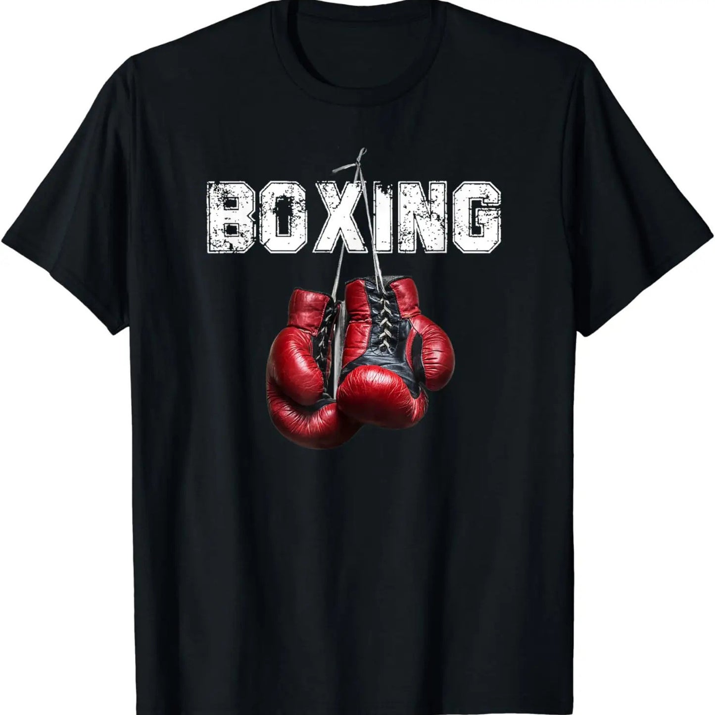 Fun Pattern Boxing Men's T-shirt Short Sleeve