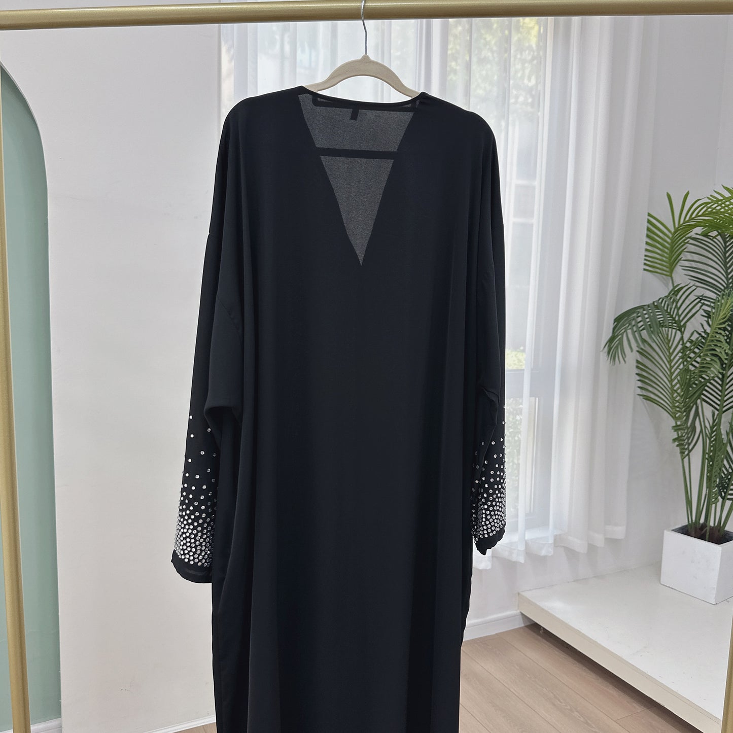 New Women's Rhinestone Cardigan Dress