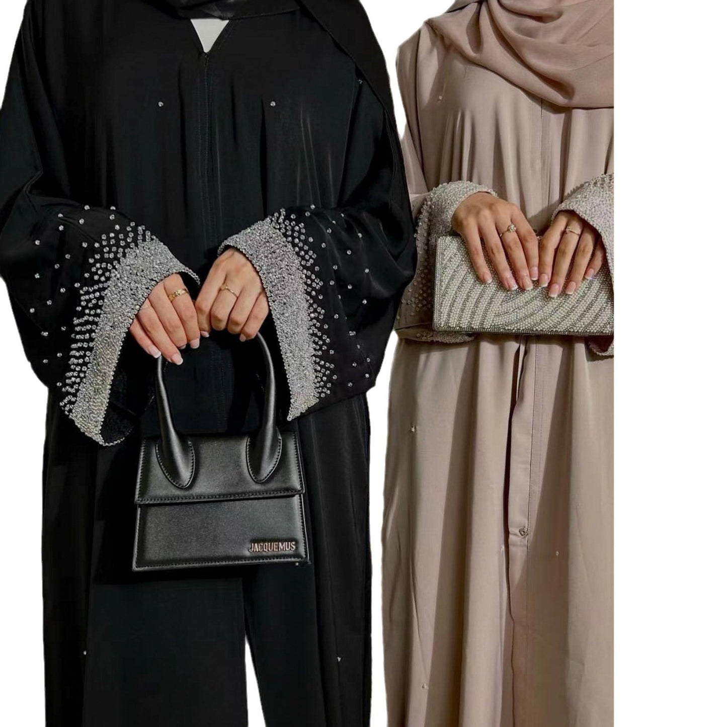 New Women's Rhinestone Cardigan Dress