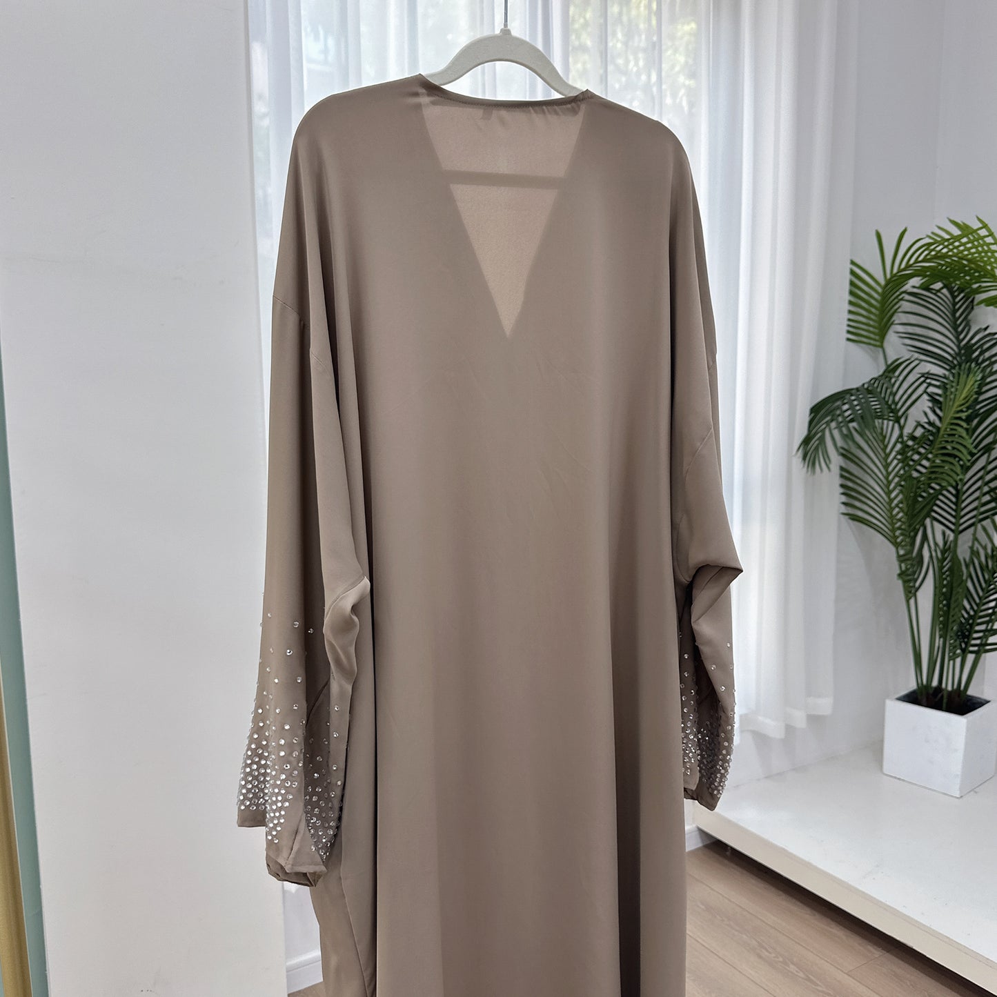 New Women's Rhinestone Cardigan Dress