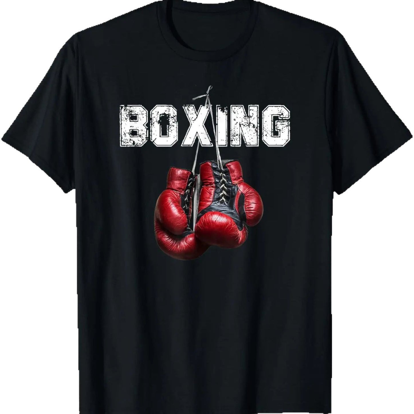 Fun Pattern Boxing Men's T-shirt Short Sleeve